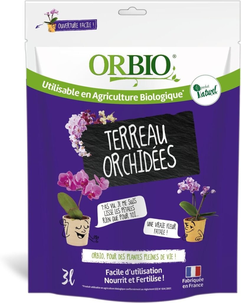 Terreau Orchidées 3L | Stimule La Floraison |